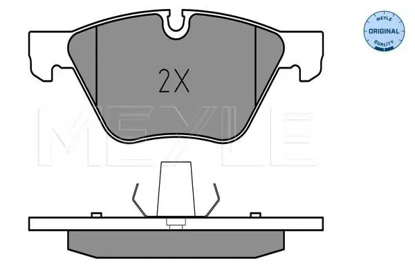 BMW X1 Serisi E84 2009-2015 Fren Balatası Ön | MEYLE 025 237 9420
