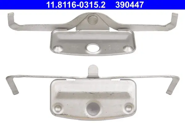 BMW 3 Serisi E92 2005-2013 Balata Sacı Ön | ATE 11.8116-0315.2