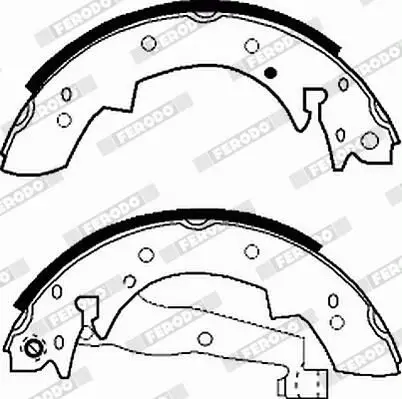 BMW 3 Serisi E30 1988-1991 Fren Pabuç Balata Arka | FERODO FSB173