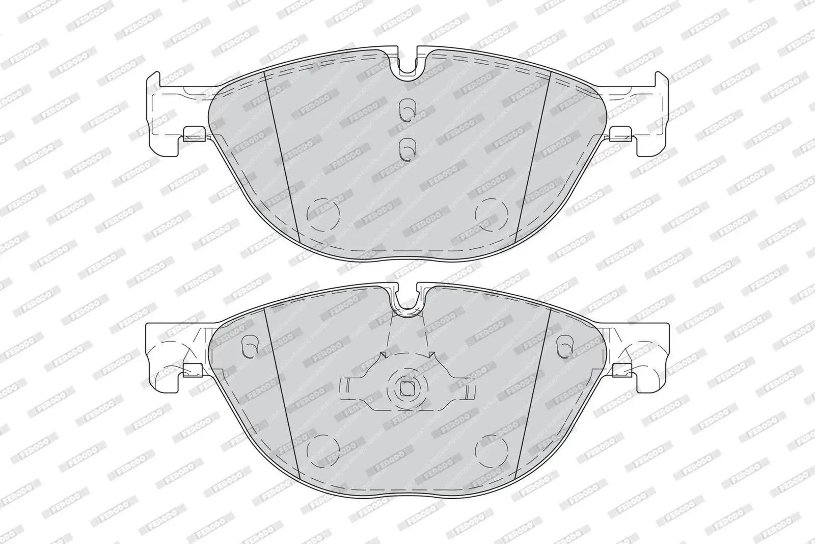 BMW 7 Serisi F01 2009-2015 Fren Balatası Ön | FERODO FDB4285