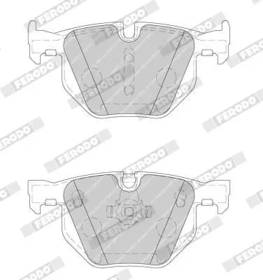 BMW 6 Serisi E63 2003-2010 Fren Balatası Arka | FERODO FDB1748