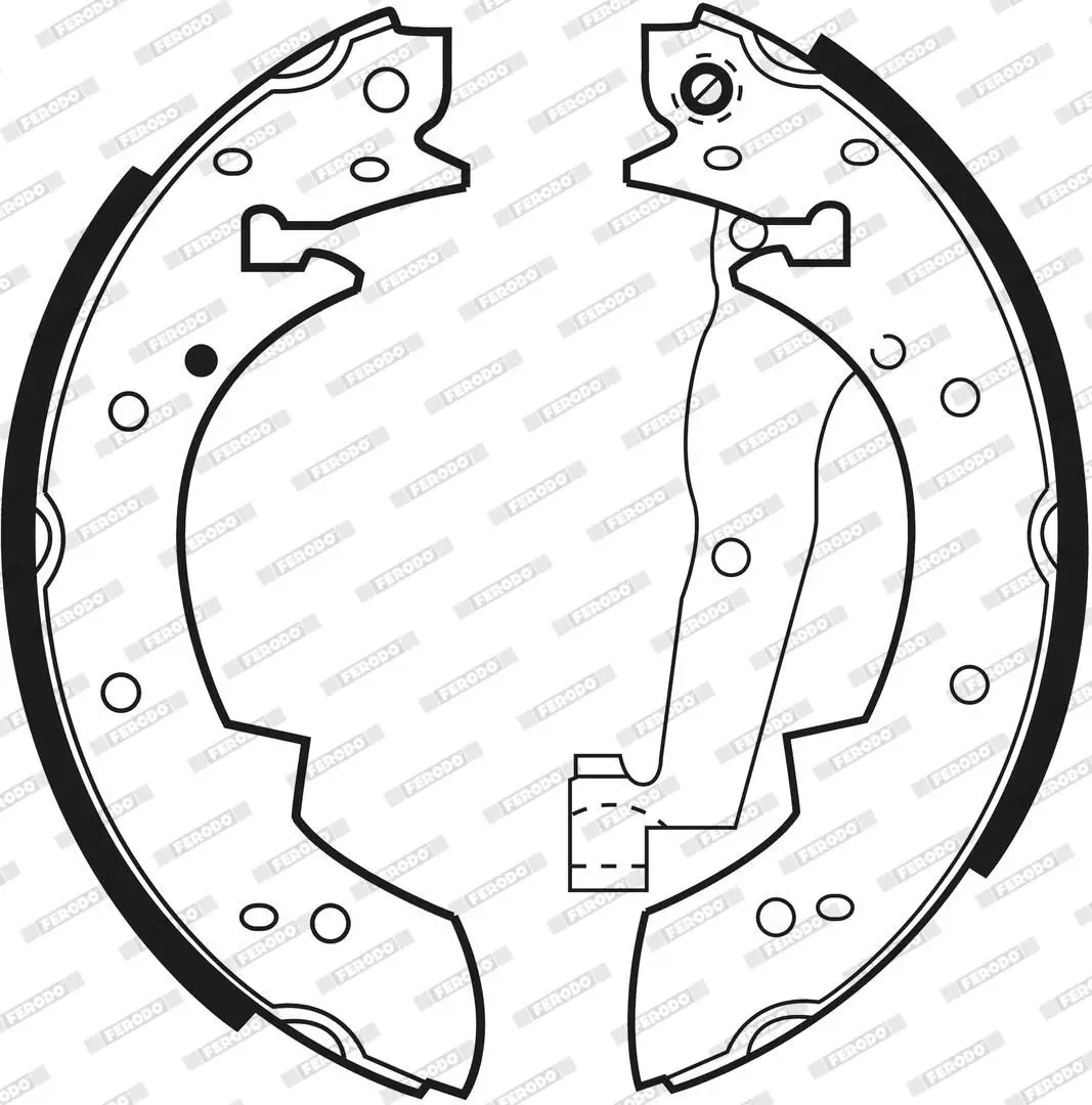 BMW 3 Serisi E30 1988-1991 Fren Pabuç Balata Arka | FERODO FSB173