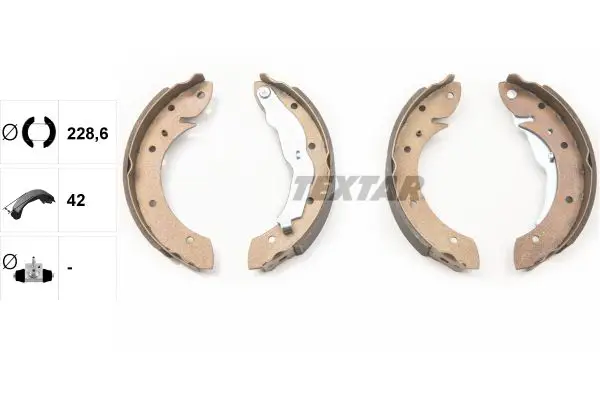 BMW 3 Serisi E36 1991-1998 Fren Pabuç Balata Yaysız | TEXTAR 91044000