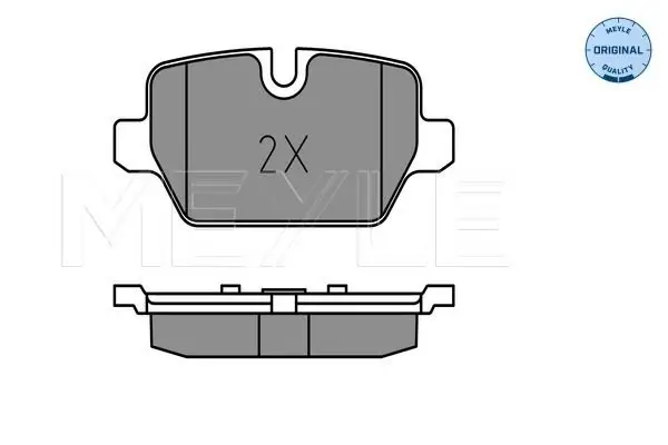BMW 1 Serisi E87 2004-2011 Fren Balatası Arka | MEYLE 025 236 2316