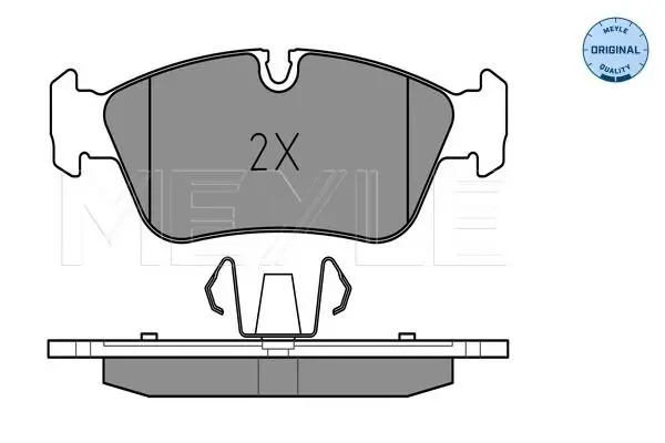 BMW 3 Serisi E90 2004-2012 Fren Balatası Ön Kulaklı | MEYLE 025 239 3517