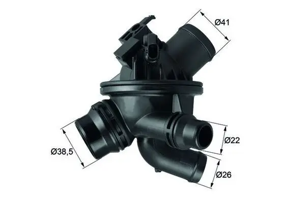 BMW 5 Serisi F10 2009-2016 N52 Termostat | BEHRMAHLE TM2197
