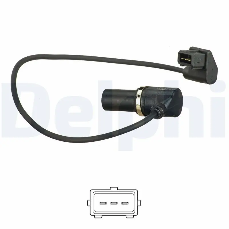BMW 3 Serisi E36 1991-1998 M44 Krank Devir Sensörü | DELPHI SS11255