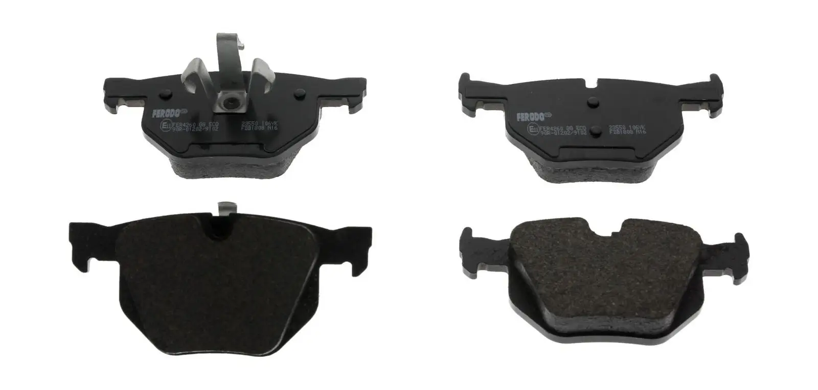 BMW 3 Serisi E90 2004-2012 Fren Balatası Arka | FERODO FDB1808