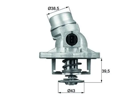 BMW 5 Serisi E39 1996-2003 M62 Termostat | BEHRMAHLE TM12105