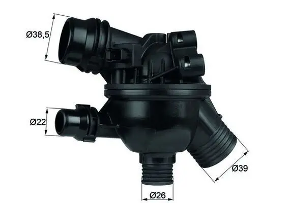 BMW 5 Serisi E60 2001-2010 N43 Termostat | BEHRMAHLE TM19102