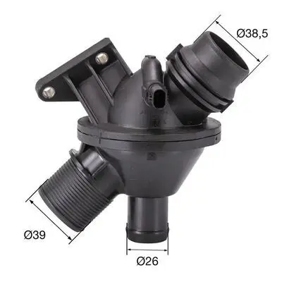BMW X5 Serisi F15 2014-2018 N20 Termostat | BEHRMAHLE TM25108