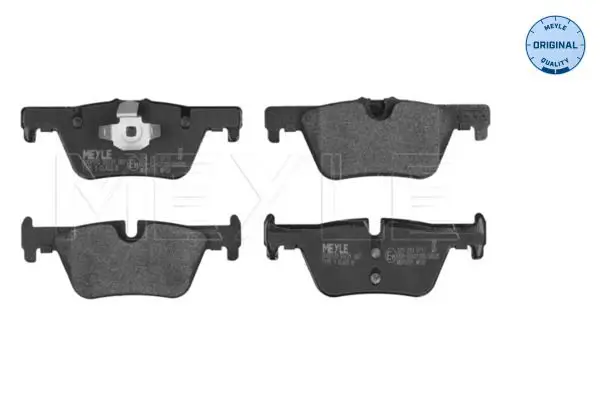 BMW 1 Serisi F20 2012-2017 Fren Balatası Arka | MEYLE 025 253 0717