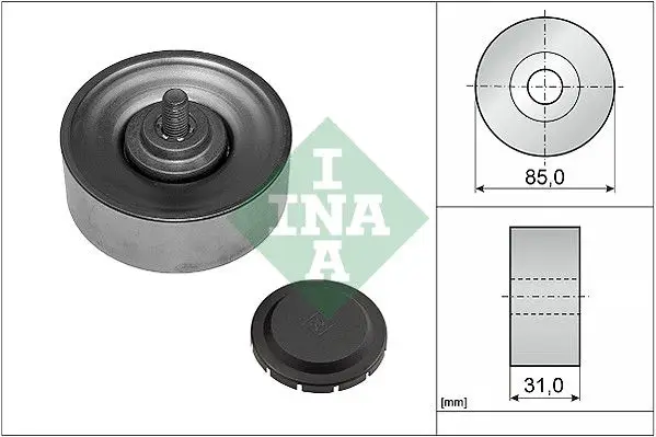 BMW 5 Serisi E60 2001-2010 M57 Gergi Kasnağı | INA 532056910