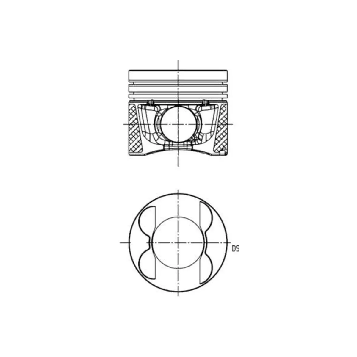 Mercedes GL Serisi W166 OM651 Piston Segman Takım Motor 83,50 MM | KOLBENSCHMIDT 40776620