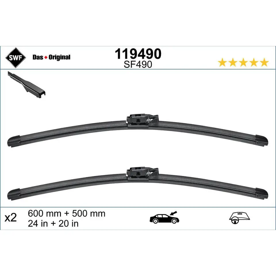 BMW X2 F39 Front Wiper Set (2018-2023) | SWF 119490