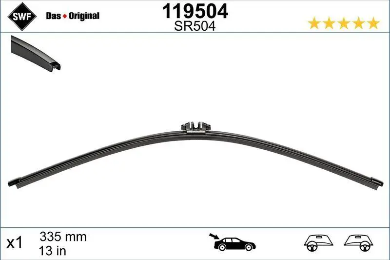 BMW X3 F25 Rear Wiper (2011-2015) | SWF 119504