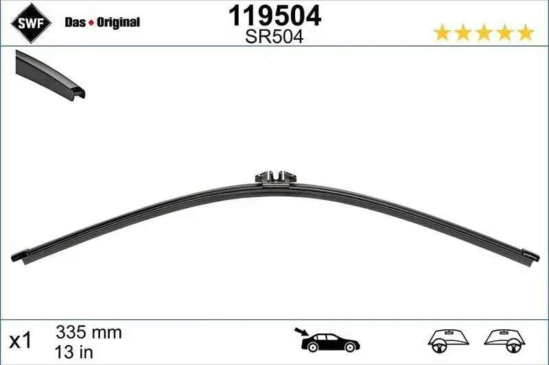BMW X3 F25 Arka Silecek (2011-2015) | SWF 119504