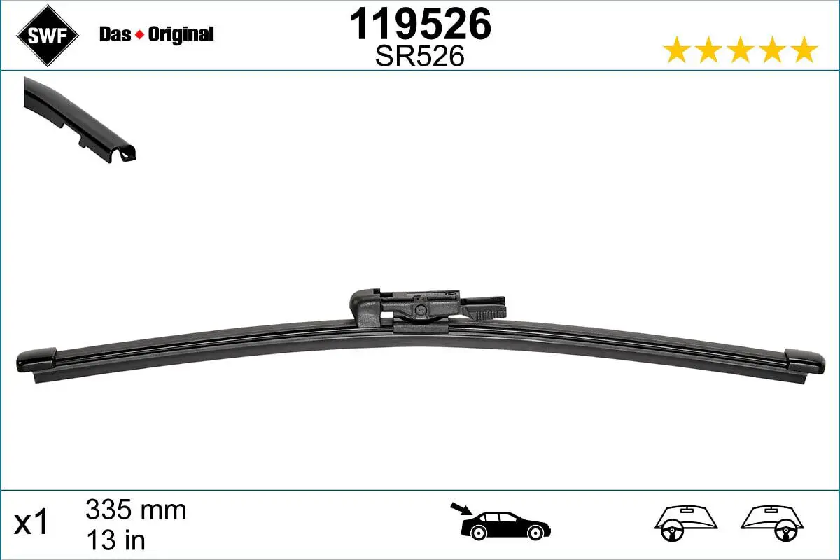 BMW X1 E84 Rear Wiper (2010-2014) | SWF 119526