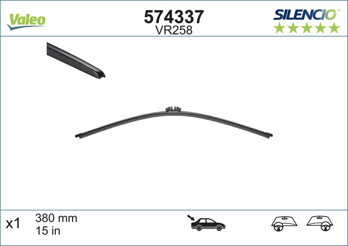 BMW X5 E70 Rear Wiper (2007-2013) | VALEO 574337