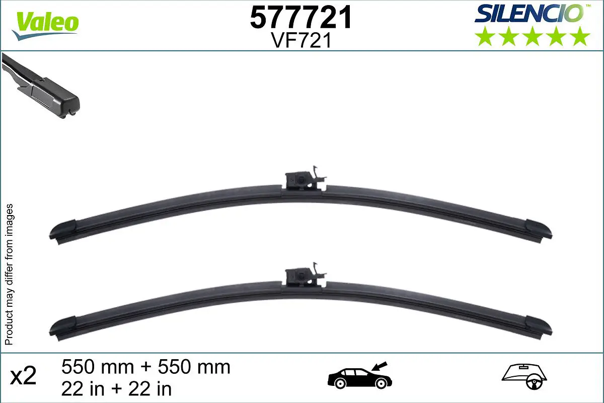 Mercedes C Series W205 Wiper Wiper Blade | VALEO 577721