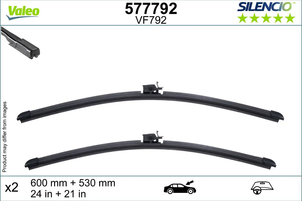 Mercedes GLB Series W247 Wiper Wiper Blade | VALEO 577792