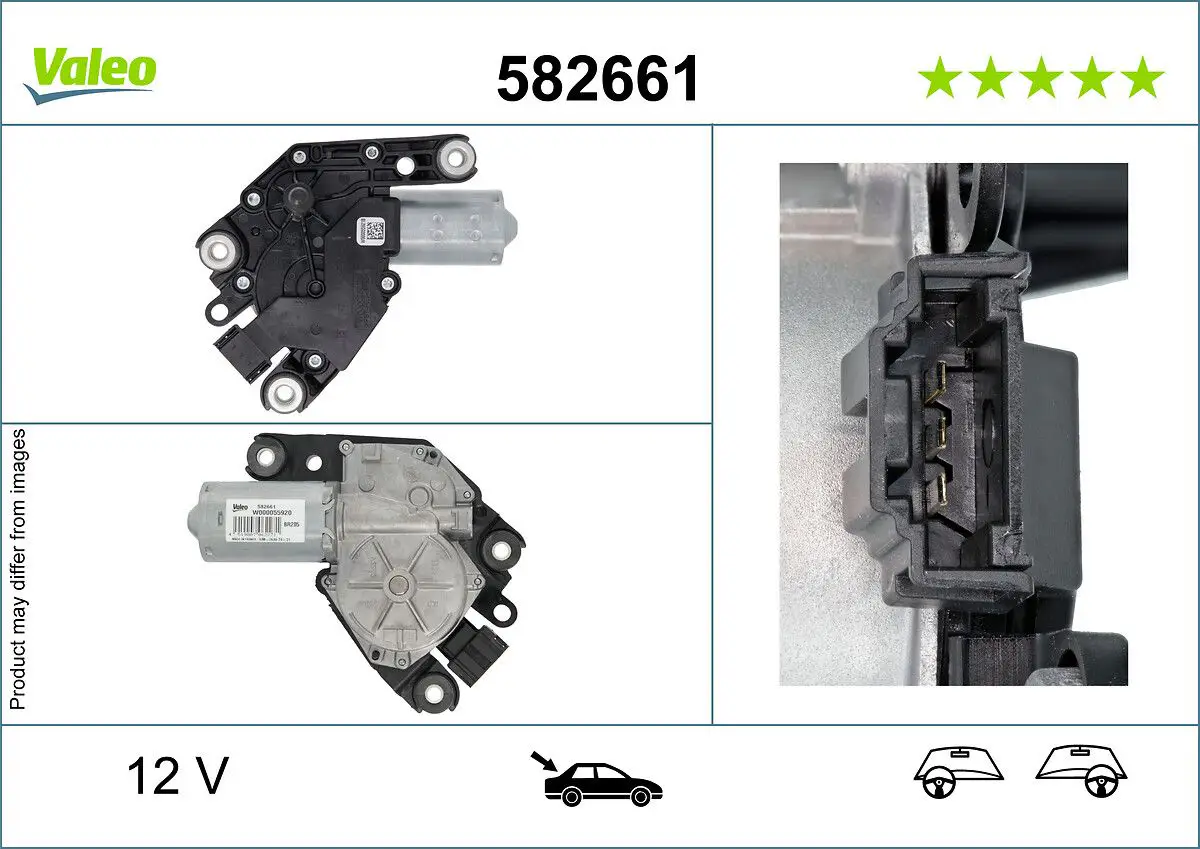 Mercedes C Serisi W205 Silecek Motoru | VALEO 582661
