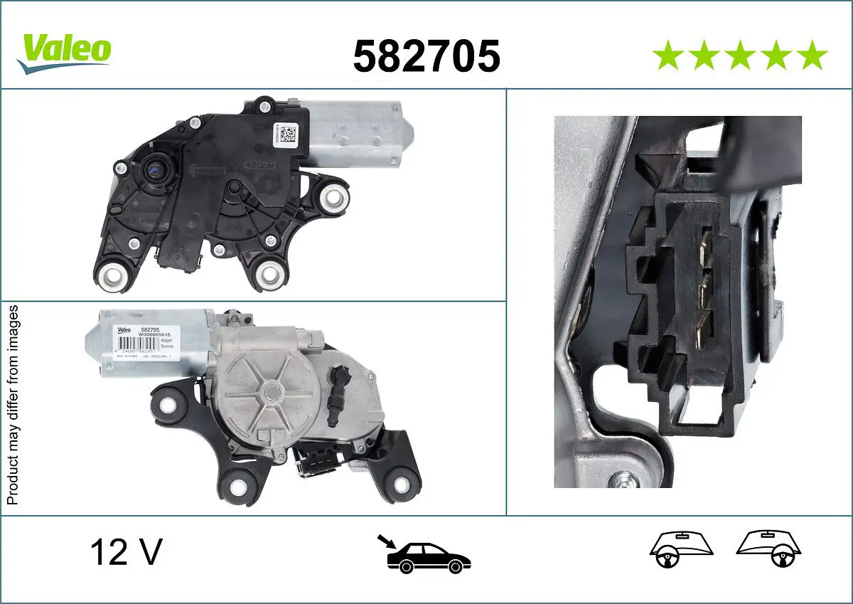 Mercedes Vito Serisi W447 Silecek Motoru | VALEO 582705