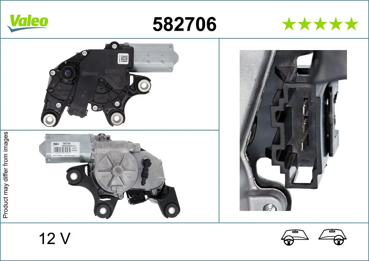Mercedes Vito Serisi W447 Silecek Motoru | VALEO 582706