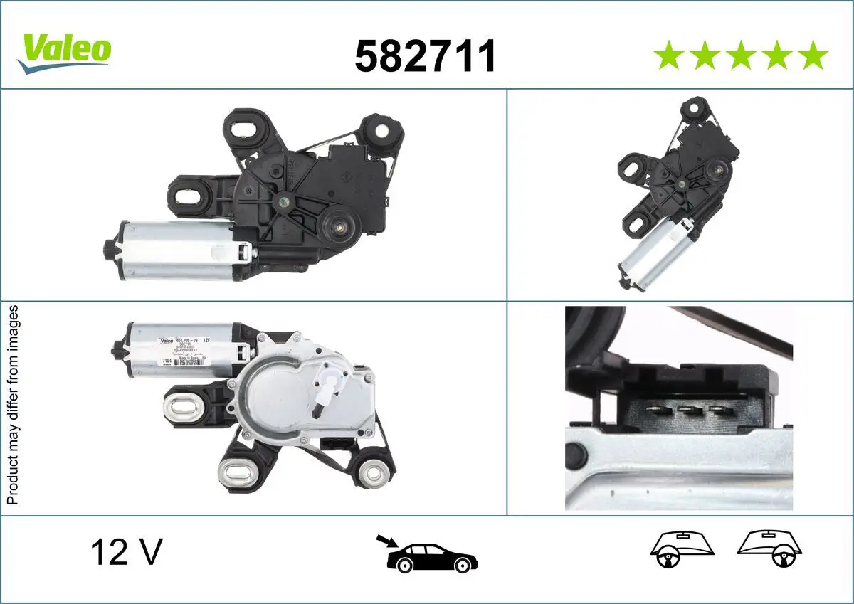 Mercedes Vito Serisi W639 Silecek Motoru | VALEO 582711