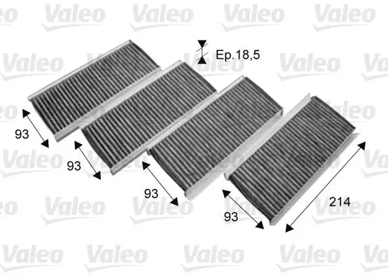 BMW 3 Serisi E92 Polen Filtresi | VALEO 715712