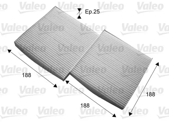 BMW X3 Serisi F25 Polen Filtresi | VALEO 715714