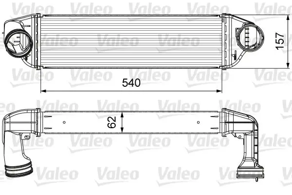BMW X1 Serisi E84 N47 Turbo İntercooler Radyatörü | VALEO 818642