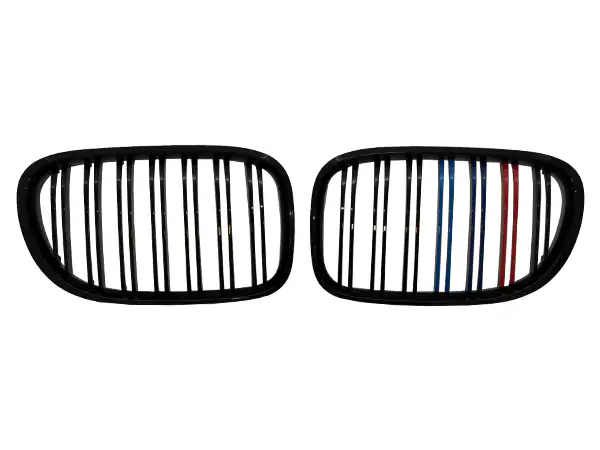 BMW 7 Serisi F01 2009-2012 Panjur (Set) Piano-Siyah Çift Çıtalı ///M-Renkli | WENDER BA0013187