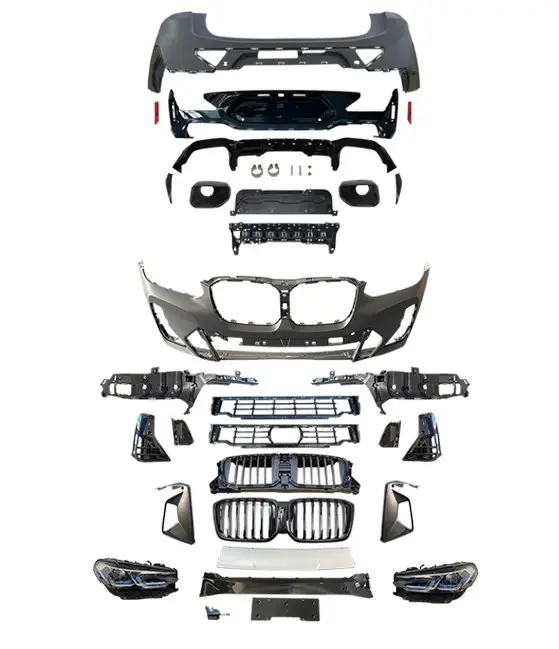 BMW X4 Serisi G02 2018- Gövde Kiti [DONUSUM => G02-LCI] PDCli:Arka, <OO-OO> Egz.Çıkışlı, Panj-lu, Farlar -M-Tech- 2018-21 | WENDER BA0022101