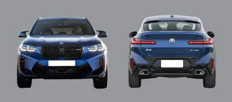 BMW X4 Serisi G02 2018- Gövde Kiti [DONUSUM => F98-LCI] PDCli:Arka, <OO-OO> Egz.Uçlu, Panj-lu, Farlar -X4M- 2018-21 | WENDER BA0022103