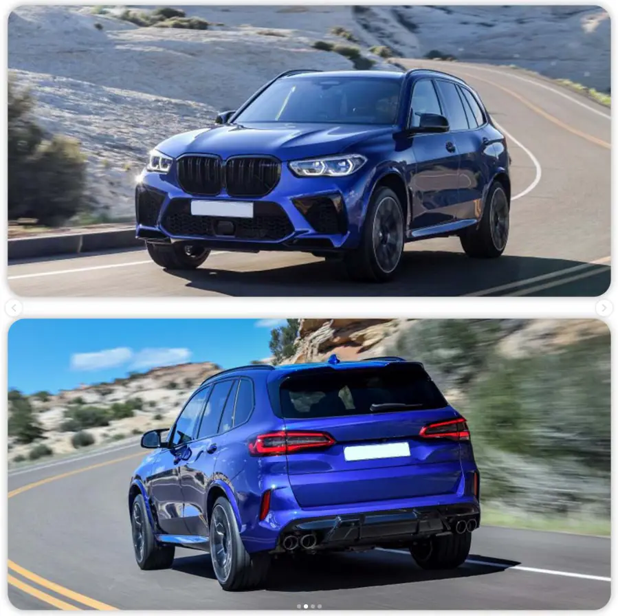 BMW X5 Serisi G05 2019- Gövde Kiti Park Sensörü:Ön, Adaptif Hız Sabitleyici (KlimalıC)li, Dörtlü Egzoz Çıkışlı Egzoz Uçlu, Dodikler, Panjurur, Tavan Spoyleri, Ayna Kapakları | WENDER BA0052100