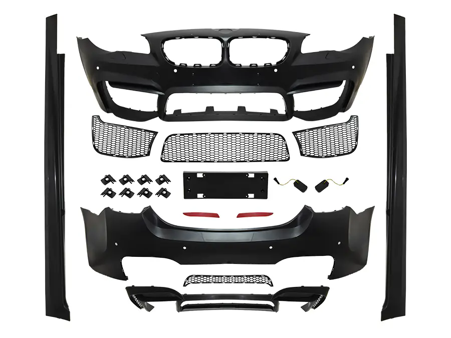 BMW 5 Serisi F10 2009-2016 Gövde Kiti Far Yıkamalı, Park Sensörlü:Ön ve Arka, Dörtlü Egzoz Çıkışlı Egzoz Çıkışlı, Marşpiyelli | WENDER BA0102109
