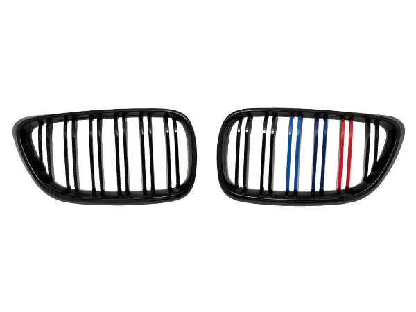 BMW 2 Serisi F22 LCI 2014-2017 Panjur (Set) Piano-Siyah Çift Çıtalı ///M-Renkli | WENDER BA0223188