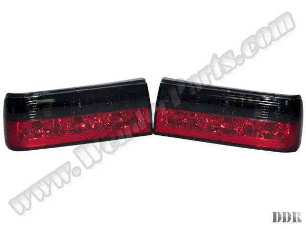 BMW 3 Series E30 1988-1991 Complete Tail Light (Crystal) Smoke Turn Signal | WENDER BA0301301