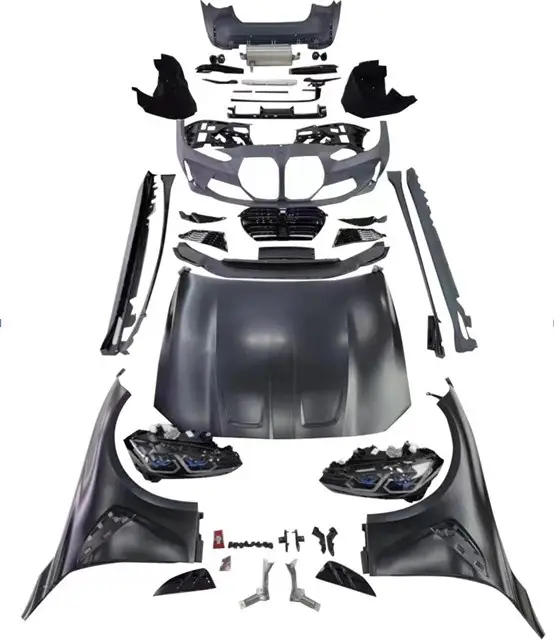 BMW 4 Serisi F32 2013-2018 Komple Gövde Kiti [DONUSUM => G82] <OO-OO> Yandan Egz.Uçlu, Mrşp-li, Panj-lu, Kaput/Çamurluk, Farlar -///M4- 2013-20 | WENDER BA0322200