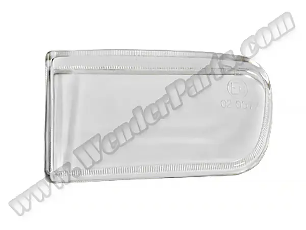 BMW 5 Series E39 1996-2003 Fog Headlight Glass Left, Flat Glass 1996-97 | WENDER BA0391451L