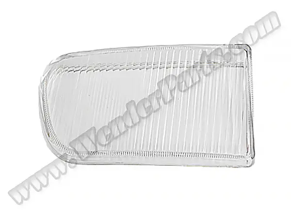 BMW 5 Series E39 1996-2003 Fog Headlight Glass Right, Lined Glass | WENDER BA0391452R