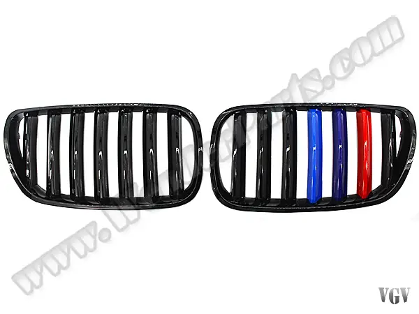 BMW X3 E83 2007-2010 Panjur (Set) Piano-Siyah ///M-Renkli | WENDER BA0833113