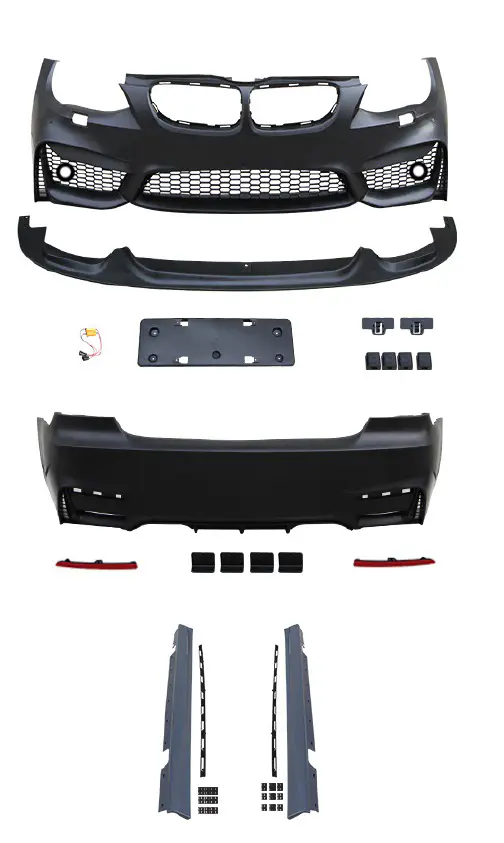 BMW 3 Serisi E92 2005-2013 Gövde Kiti Far Yıkamalı, Park Sensörlü:Ön, Dörtlü Egzoz Çıkışlı Egzoz Çıkışlı, Marşpiyelli, Ön Lip | WENDER BA0922114