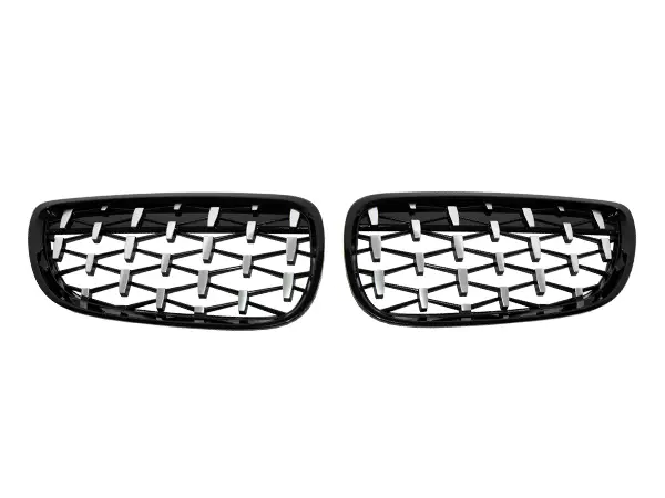 BMW 3 Serisi E92 LCI 2010-2013 Panjur (Set) Piano-Siyah -Diamond | WENDER BA0923117