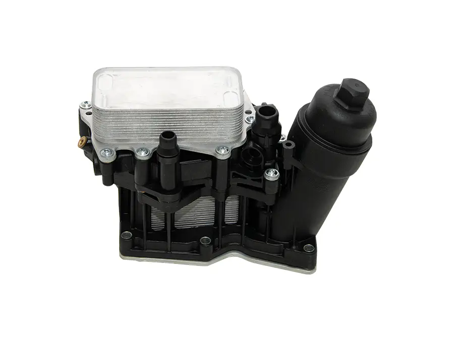 BMW X5 N47N N47 F15 Engine Oil Radiator N47S1 Oil Filter Log | WENDER BA11428507626S1