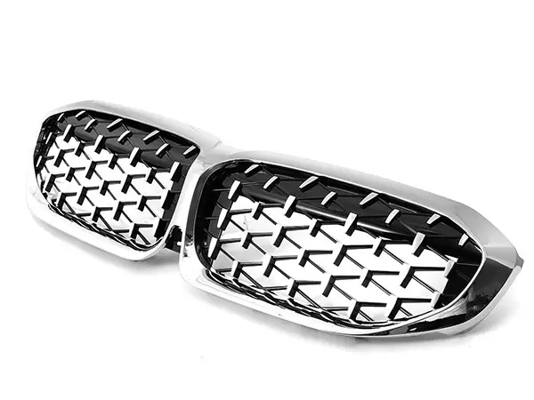 BMW 3 Series G20 2019-2021 Grille Chrome Chrome Black Camera -Diamond | WENDER BA1203162