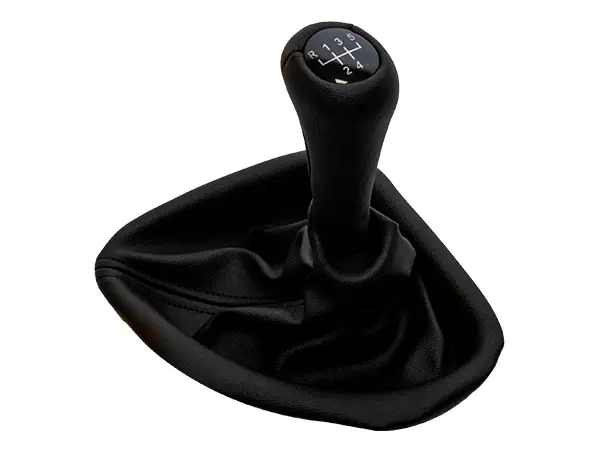 BMW 5 Series E39 Knob Gear Boot -5 Forward- Manual Gearbox Black Synthetic Leather | WENDER BA1222755/717BK