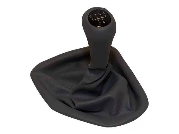 BMW 5 Series E39 Knob Gear Boot -5 Forward- Manual Gearbox Grey Synthetic Leather | WENDER BA1222755/717GR