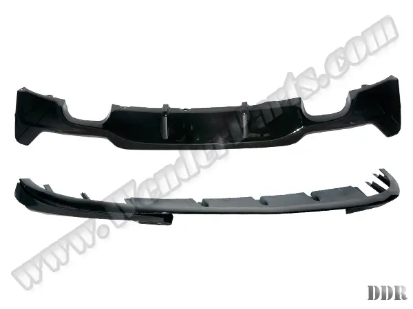 BMW 4 Serisi F36 2014-2018 Lip-Difüzör Seti Ön + Arka; <OO-OO> Egz.Çıkışlı -///M-Sport- 2013-20 | WENDER BA1328400